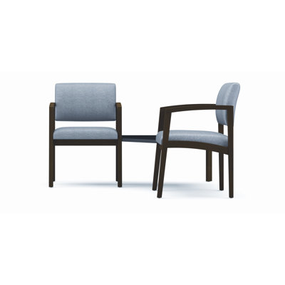 Lesro Lenox Two Chairs with Connecting Corner Table