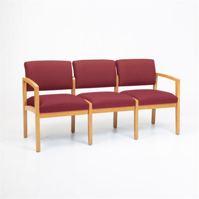 Lesro Lenox Three Seats with Wood Leg