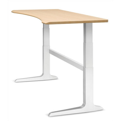 Workrite Ergonomics Sierra Rectangular Concave Front Workcenter