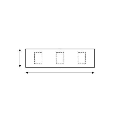 Artifort Bridge Rectangle Bipartite Table by Arnold Merckx