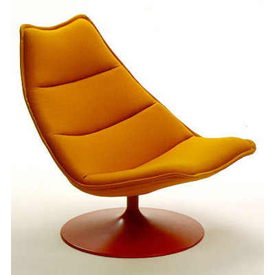 Artifort 585 Chair and Ottoman by Geoffrey Harcourt