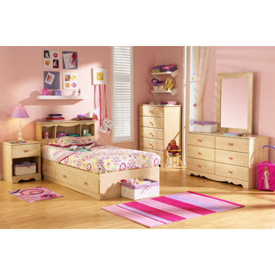 South Shore Lily Rose Mates Twin Captain Bedroom Collection