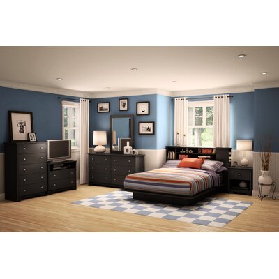 South Shore Vito Queen Platform Bedroom Collection