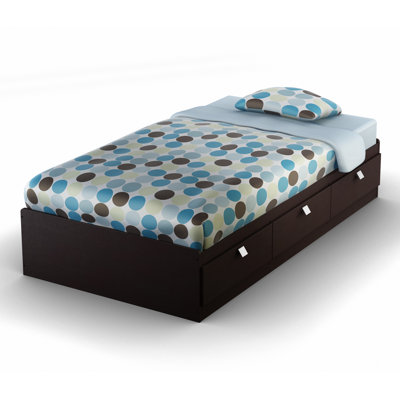 South Shore Cakao Panel Bed