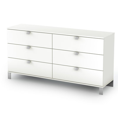 Sparkling 6 Drawer Double Dresser by South Shore -image
