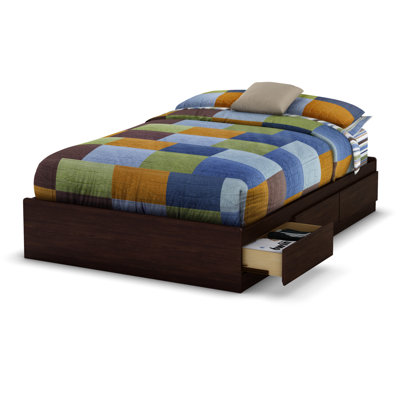 Willow Full Storage Platform Bed by South Shore -image