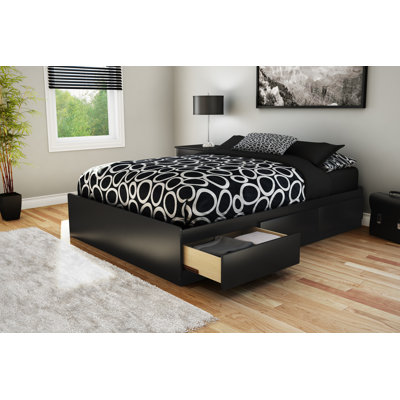 Full Size Storage Platform Bed by South Shore -image