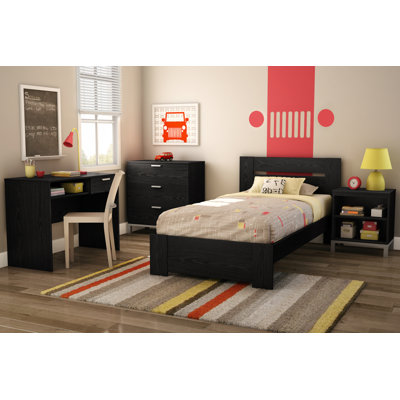 South Shore Flexible Distressed Twin Bed
