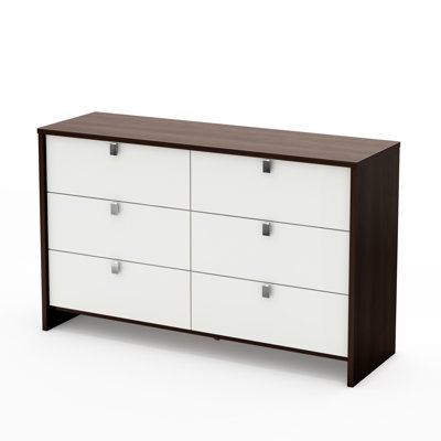South Shore Cookie 6 Drawer Standard Dresser