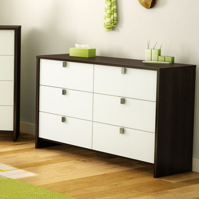 South Shore Cookie 6 Drawer Standard Dresser