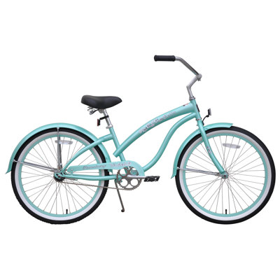 beachbikes girl's mini bella beach cruiser bicycle ii