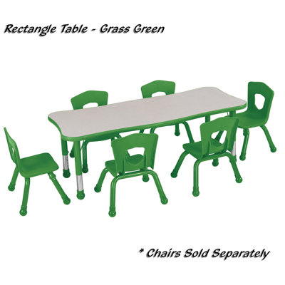 Brite Kids Quick Ship: Classroom Rectangular Table