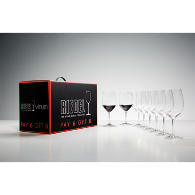 Riedel Vinum Bordeaux Red Wine Glass (Set of 8)