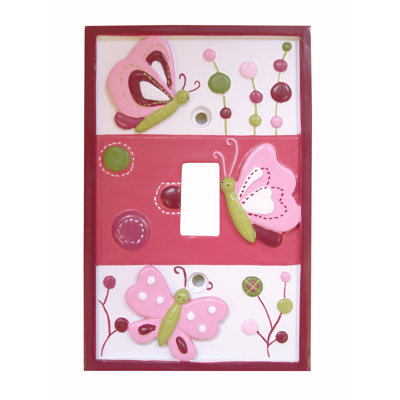 Lambs & Ivy Raspberry Swirl Crib Bedding Collection
