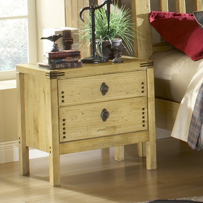Tahoe 2 Drawer Nightstand by Wildon Home ® -image