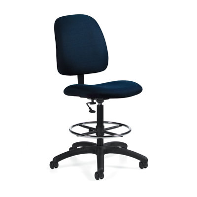 Global Total Office Goal Armless Drafting Pneumatic Task Chair