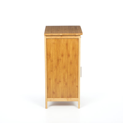 TMS Bamboo Linen Floor Cabinet in Natural