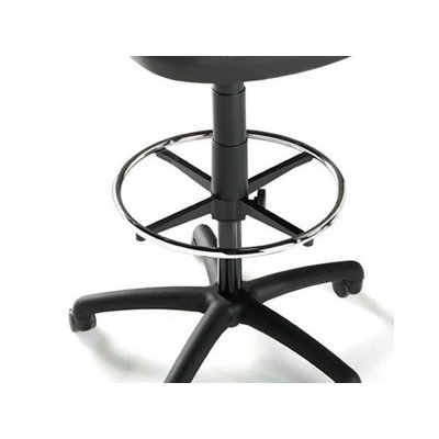 High Point Furniture Height Adjustable Task Armchair with Footring