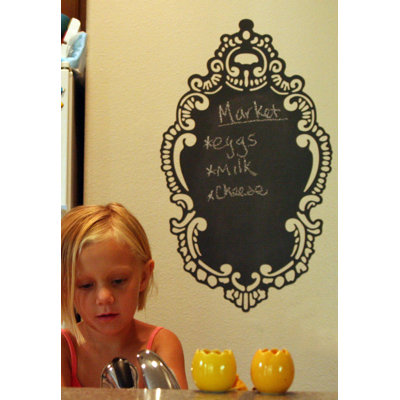 WallCandy Arts RoCoco Chalkboard Removable Wall Decal