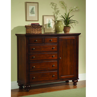 Aris 6 Drawer Door Chest by Woodbridge Home Designs -image