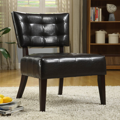 Warner Vinyl Slipper Chair
