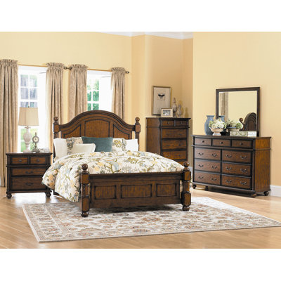 Langston Four Poster Bedroom Collection by Woodbridge Home Designs -image