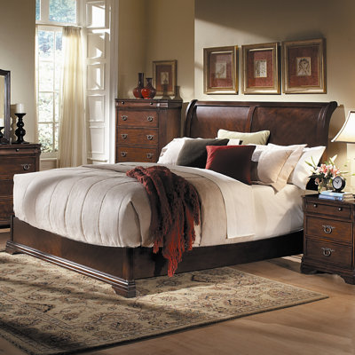 Karla Panel Bed by Woodbridge Home Designs -image