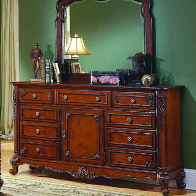 1385 Series 9 Drawer Dresser by Woodbridge Home Designs -image