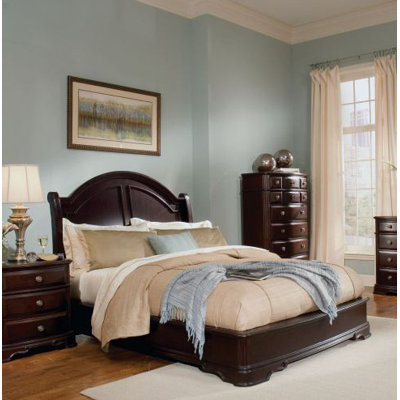 858 Series Panel Low Profile Bed by Woodbridge Home Designs -image
