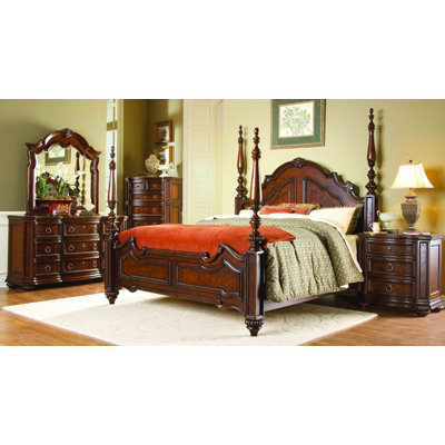 1390 Series Poster Bedroom Collection by Woodbridge Home Designs -image
