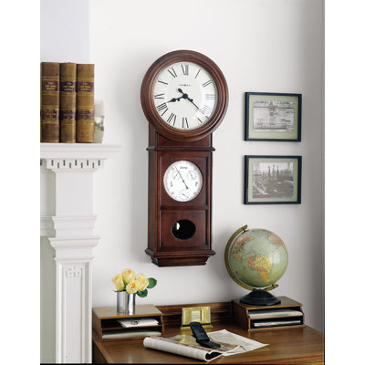 Howard Miller&reg; Lawyer II Chiming Key - Wound Wall Clock