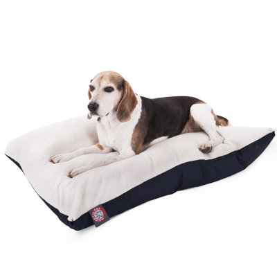 Majestic Pet Products Rectangular Pillow Dog Bed