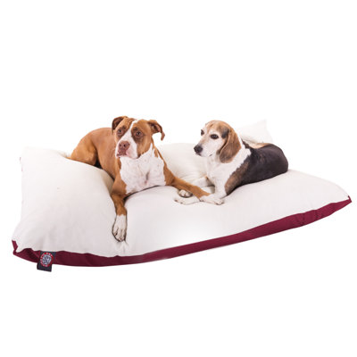 Majestic Pet Products Rectangular Pillow Dog Bed