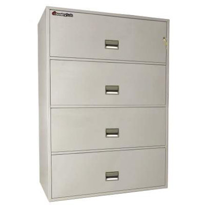 Sentry Safe 1 Hr Fireproof Key Lock 4 Drawer Letter File Safe