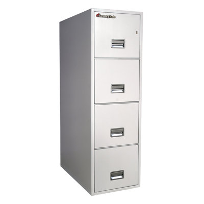 Sentry Safe 1 Hr Fireproof Key Lock 4 Drawer Letter File Safe