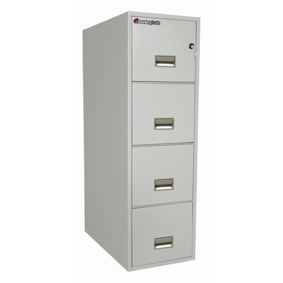 Sentry Safe 1 Hr Fireproof Key Lock 4 Drawer Letter File Safe