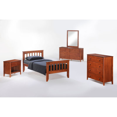 Zest Sarsaparilla Slat Bedroom Collection by Night & Day Furniture -image