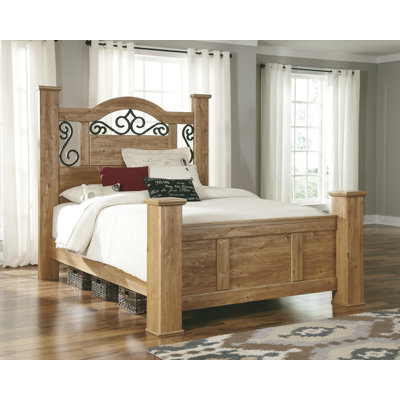 Drogan Four Poster Bed by Signature Design by Ashley -image