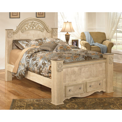 Saveaha Four Poster Storage Bed by Signature Design by Ashley -image