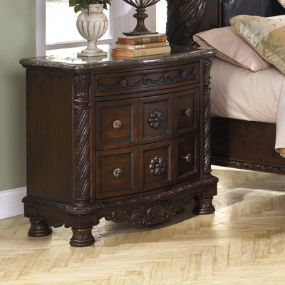 North Shore 3 Drawer Nightstand by Signature Design by Ashley -image