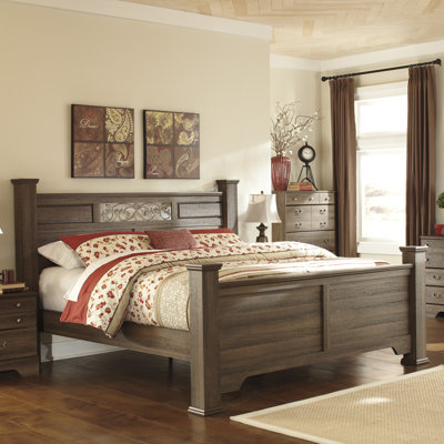 Click To Image : Allymore Queen/King Poster HDBD Posts by Signature Design by Ashley Now
