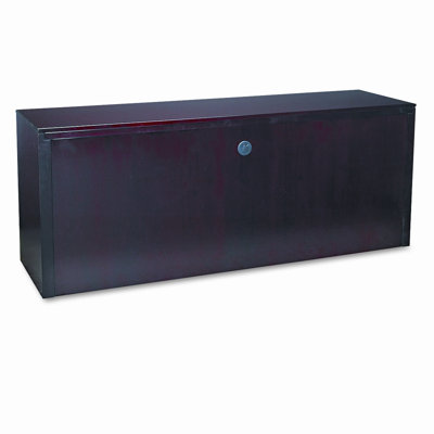Mayline Group Corsica Series Credenza, 72W X 20D X 29-1/2H, Mahogany Frame/Top