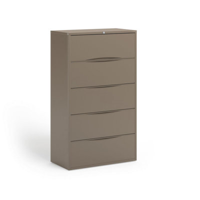 Mayline Group Five-Drawer Steel Lateral File