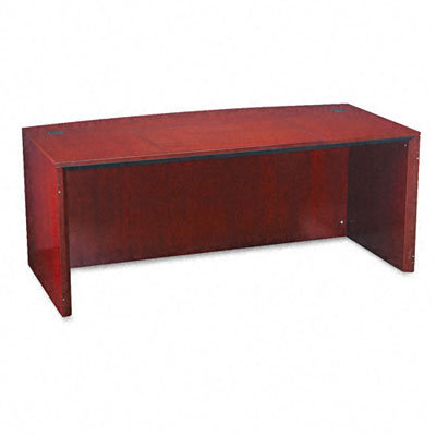 Mayline Group Corsica Series Bow Front Executive Desk Top