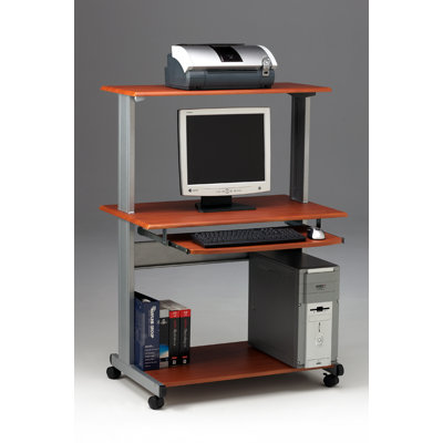 Mayline Group Crosswinds Small Office/Home Office: Mobile Multimedia Computer Worktable