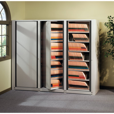 Mayline Group ARC Rotary File: ARC-in-the-Box Letter-Depth File Unit