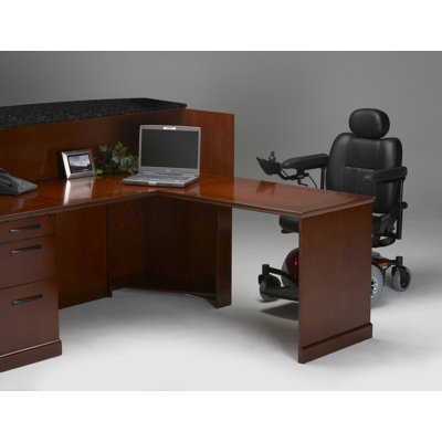 Mayline Group Sorrento Reception Station with ADA Return
