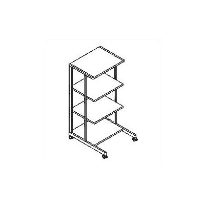 Mayline Group NetStart LAN Support Stations: 24" W Server Station