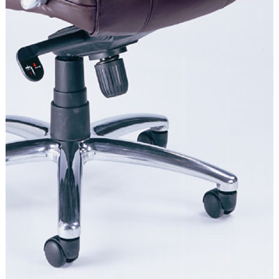 Mayline Group Mercado High-Back Leather Office Chair with Arms