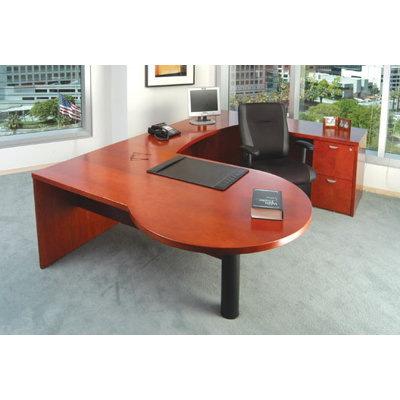 Mayline Group Mira P-Top Table (Left)